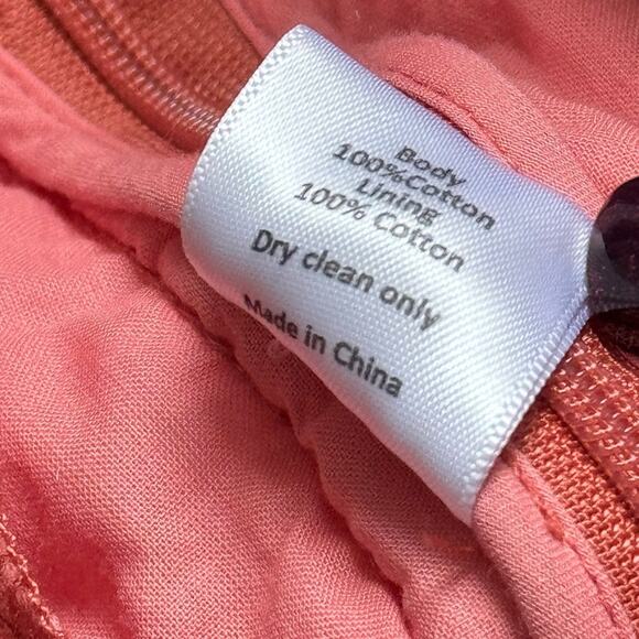 Hunter Bell Edith Patina Border Floral High Rise Quilted Shorts Women’s Size 6 - Picture 8 of 9